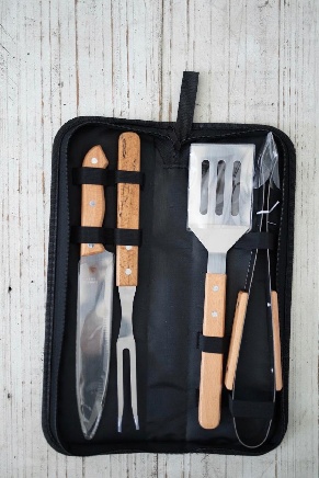 Kit Churrasco 4 Peças